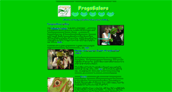 Desktop Screenshot of frogsgalore.com